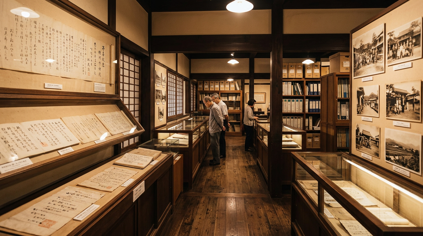 アーカイブ資料の保存と継承を象徴するイメージ
